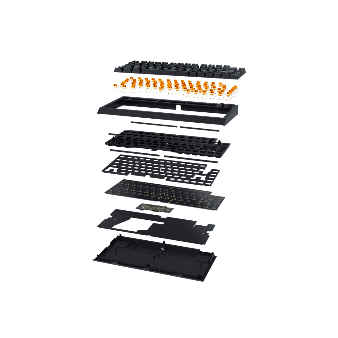 Razer BlackWidow V4 75% - Intl. US Layout (ISO) Gaming Keyboard in Qatar Razer BlackWidow V4 75% - Intl. US Layout (ISO) Gaming Keyboard in Qatar